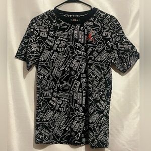 Jordan Black and White Graphic Tee